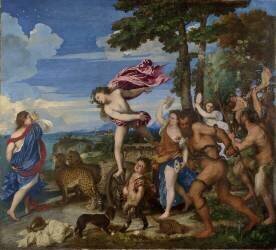 Bacchus and Ariane (Tiziano) - Muzeo.com