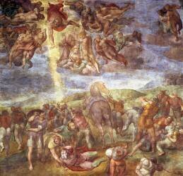 Conversion of St. Paul (Michelangelo Buonarroti) - Muzeo.com
