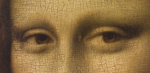 Détail de la Joconde (Leonardo da Vinci) - Muzeo.com