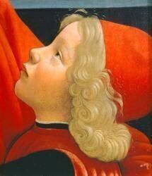 Detail of Old Man and His Grandson (Domenico Ghirlandaio) - Muzeo.com