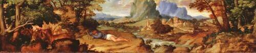 Endymion and his Flock (Tiziano) - Muzeo.com