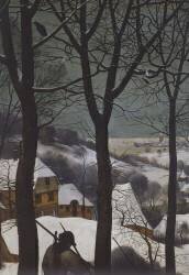 Hunters in snow (Pieter Brueghel the Elder) - Muzeo.com