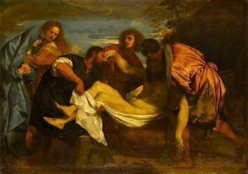 La Mise au tombeau (Tiziano) - Muzeo.com