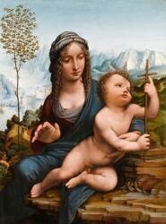La Vierge au fuseau (Leonardo da Vinci) - Muzeo.com