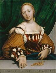 Laïs of Corinth (Hans Holbein the Younger) - Muzeo.com