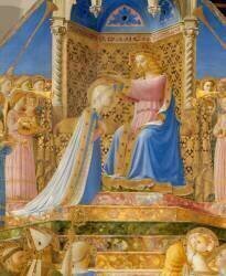 Le Couronnement de la Vierge (Fra Angelico) - Muzeo.com