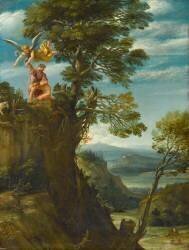 Le Sacrifice d'Abraham (Agostino Carracci) - Muzeo.com