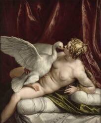 Léda et le cygne (Paolo Veronese) - Muzeo.com