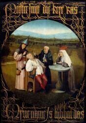 L'extraction de la pierre de folie (Jérôme Bosch) - Muzeo.com