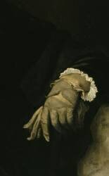 Man with a Glove (détail) (Tiziano) - Muzeo.com