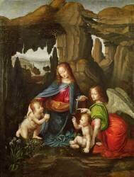 Madonna of the Rocks (Leonardo da Vinci) - Muzeo.com