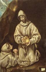 Monk in Meditation (El Greco) - Muzeo.com