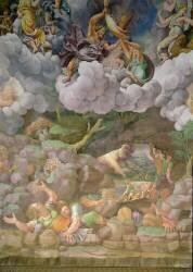 Olympus and Zeus Destroying the Rebellious Giants (Giulio Romano) - Muzeo.com