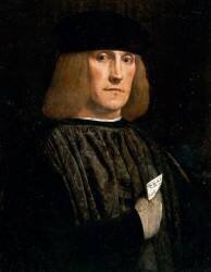 Portrait de Bernardo di Salla (Giovanni Francesco Caroto) - Muzeo.com