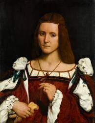 Portrait de femme (Giovanni Francesco Caroto) - Muzeo.com