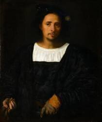 Portrait of a Young Man (Tiziano) - Muzeo.com