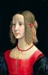 Portrait of a Girl (Domenico Ghirlandaio) - Muzeo.com