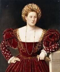 Portrait of a Lady (Bernardino Licinio) - Muzeo.com
