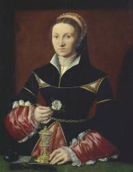Portrait of a Lady (Master A.W.) - Muzeo.com