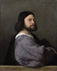 Portrait of a Man (Tiziano) - Muzeo.com