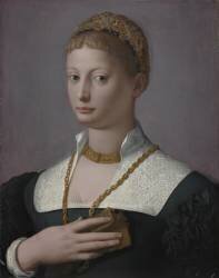 Portrait of a Woman (Bronzino) - Muzeo.com