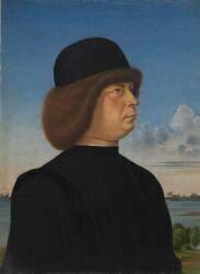 Portrait of Alvise Contarini (Jacometto Veneziano) - Muzeo.com