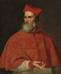 Portrait of Cardinal Pietro Bembo (Tiziano) - Muzeo.com