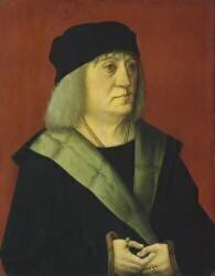 Portrait of Doctor Johann Wespach (Master of Ulm) - Muzeo.com