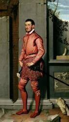 Portrait of Gian Gerolamo Grumelli (Giovanni Battista Moroni) - Muzeo.com