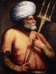 Portrait of Khair el-Din Barbarossa (Italian School) - Muzeo.com