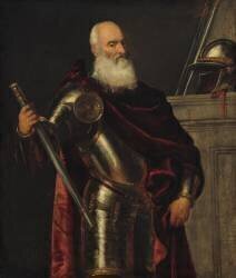 Portrait of Vincenzo Cappello (Tiziano) - Muzeo.com