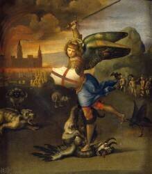 Saint Michel (Raffaello) - Muzeo.com