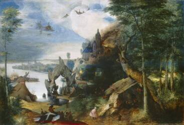 Temptation of St. Anthony (Pieter Brueghel the Elder) - Muzeo.com