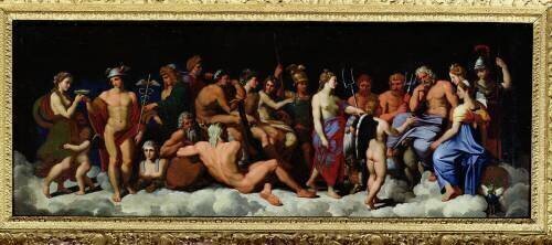The Assembly of the Gods (Raffaello) - Muzeo.com