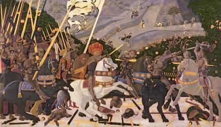 The Battle of San Romano (Paolo Uccello) - Muzeo.com
