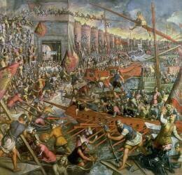 The Capture of Constantinople (Tintoretto) - Muzeo.com