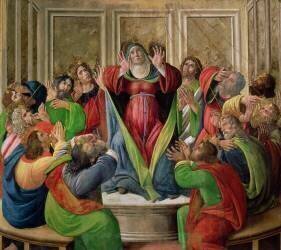 The Descent of the Holy Ghost (Sandro Botticelli) - Muzeo.com