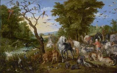 The Entry of the Animals into Noah's Ark (Jan Brueghel the Elder) - Muzeo.com