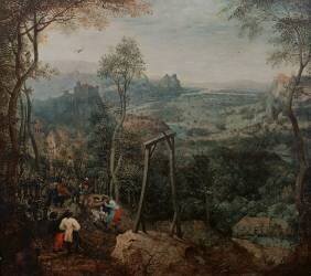 The Magpie on the Gallows (Pieter Brueghel the Elder) - Muzeo.com