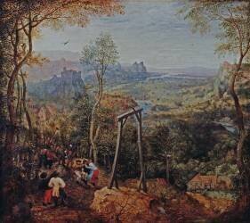 The Magpie on the Gallows (Jan Brueghel the Elder) - Muzeo.com