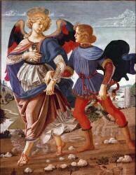 Tobie and the angel (Andrea del Verrocchio) - Muzeo.com