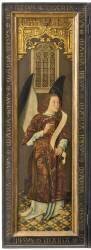 Triptyque : le retable de sainte Godelieve (Maître de Sainte Godelieve) - Muzeo.com