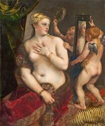 Venus with a Mirror (Tiziano) - Muzeo.com
