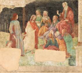 Young man facing the Assembly of Liberal Arts (Sandro Botticelli) - Muzeo.com