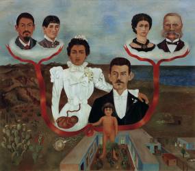 My grandparents, my parents, and me (Frida Kahlo) - Muzeo.com