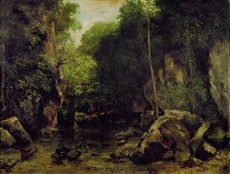 Le Puits-Noir, Doubs (Gustave Courbet) - Muzeo.com