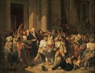 Acte de courage de Monsieur Defontenay (Louis-Léopold Boilly) - Muzeo.com