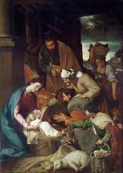 Adoration des bergers (Bartolomé Esteban Murillo) - Muzeo.com