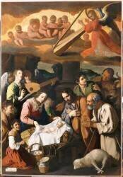 Adoration des bergers (Francisco de Zurbaran) - Muzeo.com