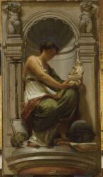 Allégorie : l'Etude (Charles Louis Müller) - Muzeo.com